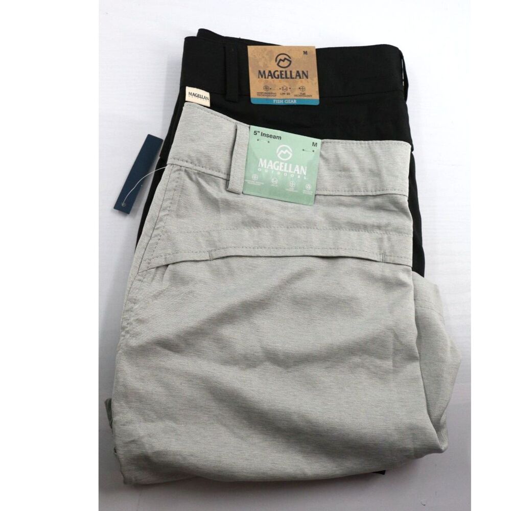 Magellan Womens Shorts Set of 2 Moisture Wicking Medium Fishing Hiking Casual